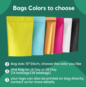 สมุนไพรลดน้ำหนักดีท๊อกซ์ชาผลิตจากโรงงานสั่งติดโลโก้ได้ตามต้องการ - Product Image 3