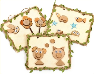 Fette di <span class=keywords><strong>legno</strong></span> naturali fai da te incompiute kit <span class=keywords><strong>artigianali</strong></span> alla rinfusa per bambini regalo di compleanno <span class=keywords><strong>in</strong></span> <span class=keywords><strong>legno</strong></span> - Product Image 1