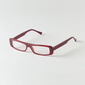 1020 高級アセテート長方形メガネ 女性用 ブルーライトカット 処方箋対応 キャンディーカラーフレーム レトロメガネ - Product Image 6