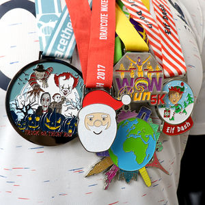 Custom Espanol Mexico Gymnastics Miraculous Pickleball Fencing Boxing <b>Holder</b> Award <b>Medal</b> to Customize - Product Image 4