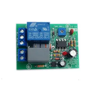 220V delay relay module is powered on for a period of time NE555 circuit timing switch industrial control