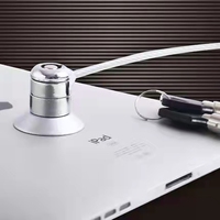 Base Adhesiva de Seguridad para Laptop/Tablet, de Acero Resistente, para Cable Antirrobo, Placa de Bloqueo de Hardware para Computadora, Promocional