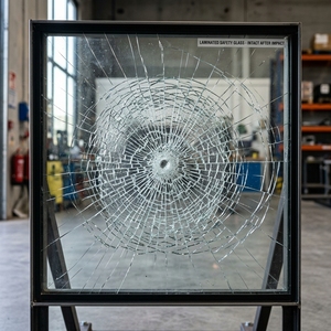 Verre feuilleté de qualité CSG pour usage intérieur et extérieur aux États-Unis, idéal pour les applications dans les salles de bain, les murs-rideaux extérieurs et les escaliers. - Product Image 2
