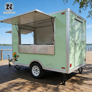 Moderno Remolque de Salón de Belleza Móvil en Venta, con Remolque de Restaurante Móvil, Remolque de Comida y Café - Product Image 1