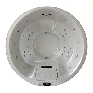 Spa et jacuzzi extérieur chauffé au design moderne pour 5 personnes, bain à remous en acrylique avec massage pour enfants et hôtels - Product Image 2