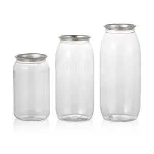 卸売カスタムペットボトル330Ml 500Ml 650Mlプラスチックジューシー飲料ボトルソーダ缶ボトル