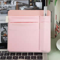 Étui de rangement adhésif fin et élastique en PVC YY pour souris, avec pochette pour stylo et gadgets, pour ordinateur portable et PC