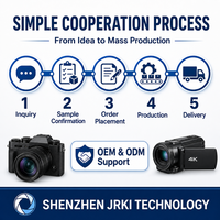 Cámara Digital 2.7K con Video, Certificación UKCA, Enfoque Automático, Pantalla CMOS, Ideal para Viajes, Fotografía Familiar y Principiantes