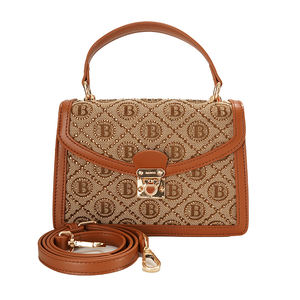 ODM OEM BAGCO Fábrica al por mayor de cuero PU, bolso bandolera cuadrado vintage personalizado para mujer - Product Image 1