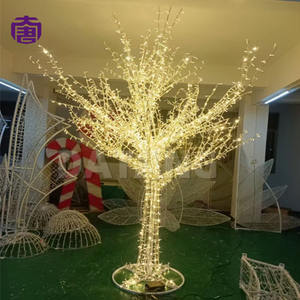 Árbol de Navidad LED Comercial con Luces de Cristal, Decoración para Exteriores, Resistente al Agua IP65, Ideal para Hoteles, Calles y Festivales - Product Image 3