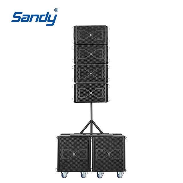 Sandy K6 Sounds System Professional pa Speaker Line Array  Outdoor Concert Live Show Portable Active Speakers
