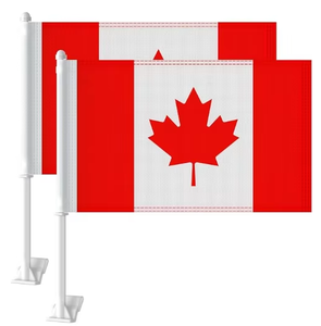Banderas de Coche de las Islas Vírgenes de los Estados Unidos con Soporte para Asta, Bandera de Coche de las Islas Vírgenes de Poliéster Premium para la Mayoría de las Ventanas de Vehículos - Product Image 6