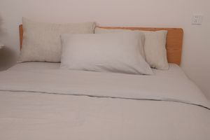 Bán buôn 100% công nghiệp cây gai dầu bộ đồ giường Sheets Set và Duvet cover sets với pillowcase - Product Image 4