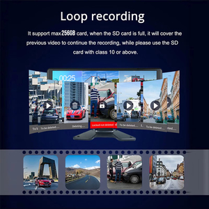 Người Đi Bộ Xe Gần Hệ Thống Cảnh Báo 10.36 Inch <span class=keywords><strong>4</strong></span> Kênh Chia Màn Hình Màn Hình Không Thấm Nước Máy Ảnh Bsd Ghi Âm Kit Cho Xe Tải - Product Image 3