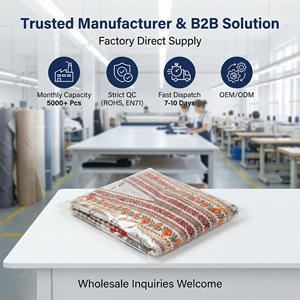 Ethnic <b>Patchwork</b> Modest Dress for Women Loose Flare Sleeve Casual Maxi Wear Supplier - Product Image 6