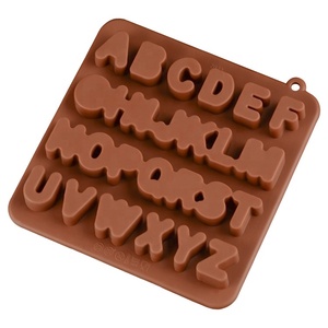 Utensilios de cocina para hornear pasteles, 26 letras en inglés, molde de silicona no tóxico para pastel de Chocolate, gran oferta - Product Image 2