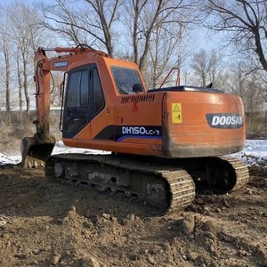 Maquinaria de excavadora Doosan DH150 usada más vendida en buenas condiciones para la construcción de ingeniería. Incluye bomba de engranajes PLC de rodamiento - Product Image 5