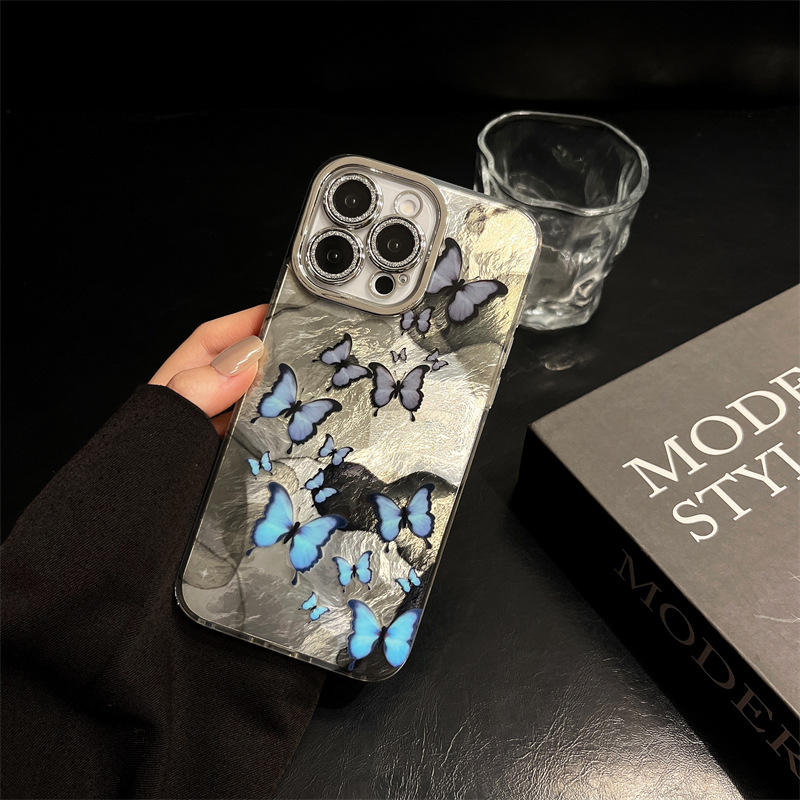 GQ168-หน้าจอเต็มรูปผีเสื้อสีน้ำเงิน