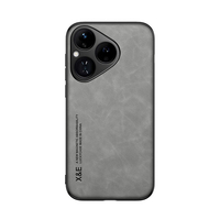 Funda de Lujo Ligera de Color Puro Serie P80Ultra con Orificio Grande para la Lente, Magnética, Protectora y Anti-Caídas para Teléfono Móvil