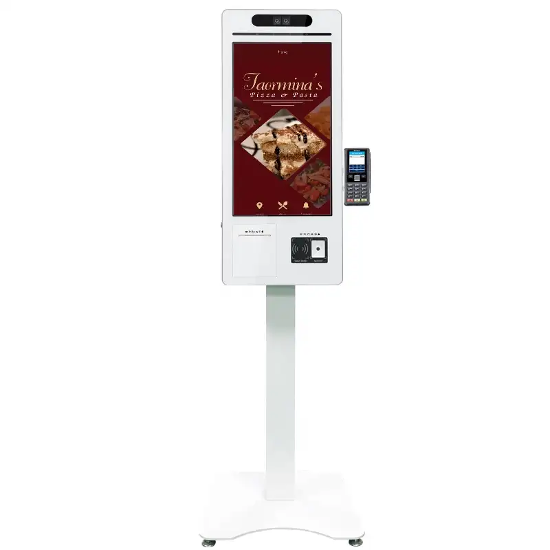 24 "Bestell kiosk Touchscreen POS-System Self Pay Machine Self-Service-Zahlungs auftrags kiosk für McDonald's/KFC/Restaurant