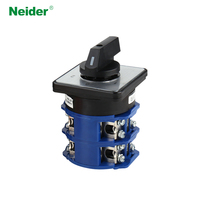 Neider Rotary Cam Switch LW26-20 3p Changeover Switch UPS BYPASS Motor Reversing Voltmeter kontrol Ammeter disconnector