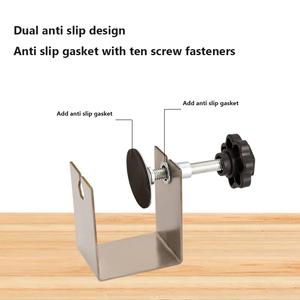 批发耐用公制不锈钢木工抽屉夹可调节手动橱柜抽屉夹 - Product Image 4