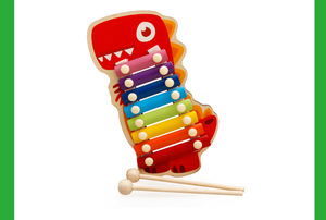 Strumento a percussione a mano per allenamento di musica antica per bambini di <span class=keywords><strong>1</strong></span>-3 anni, xilofono in legno a otto toni, giocattolo educativo per bambini - Product Image 4