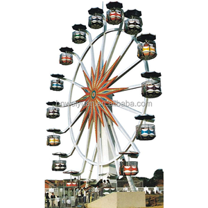 Manèges d'attraction foraine de haute qualité en provenance de Chine Fabricant <span class=keywords><strong>Cabine</strong></span> 30 mètres Grande roue à vendre - Product Image 1