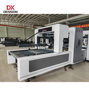 Tự động sóng hộp carton gấp máy dán giấy các tông thư mục <span class=keywords><strong>gluer</strong></span> máy cho hộp carton làm mmachine - Product Image 6