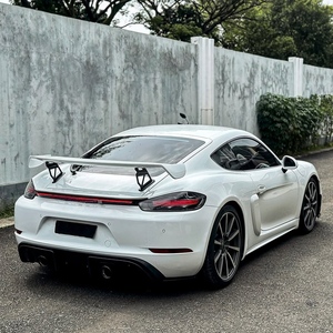 Kit carrosserie pour Porsche <span class=keywords><strong>Cayman</strong></span> 981 2013-2016 Facelift au style 718 <span class=keywords><strong>GT4</strong></span> 2024 avec diffuseur, lèvre de pare-chocs, calandre, ailes, capot, haute qualité - Product Image 2