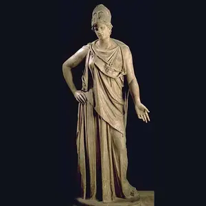 Знаменитая женская статуя из натурального камня под старину, греческий мрамор