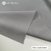 1,2 mm Weiches, Glattes, Umweltfreundliches, Schimmelresistentes, Knitterfreies Veganes Wildleder-Mikrofaserleder für Polstermöbel, Taschen und Autositze