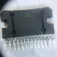 Circuit intégré (CI) amplificateur de puissance audio, puce stéréo TDA7388
