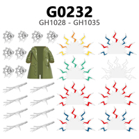 G0231 G0232 Superhéroes Scorpion Jean Grey Tombsrone Boomerang Punisher Peter Parker Spider-Armor IV Bloques de Construcción Juguetes para Niños