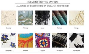 Pull en mohair personnalisé avec logo, design populaire en laine mohair, col rond décontracté pour homme, tricoté en mélange duveteux jacquard - Product Image 3