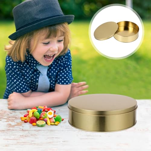 Boîte de rangement personnalisée en fer blanc pour Noël, qualité alimentaire, pour biscuits, emballage métallique vide avec couvercle pour biscuits - Product Image 5