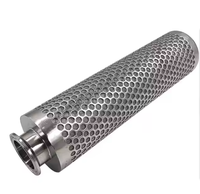 Manchons perforés en acier inoxydable à trous ronds et carrés / Éléments filtrants / Tuyaux filtrants
