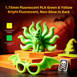 Filamento de Impresión 3D Fluorescente PLA Activado por UV Newmars3dp de 1.75mm y 1kg, Venta al Por Mayor de Fábrica, Compatible con OEM y ODM - Product Image 6