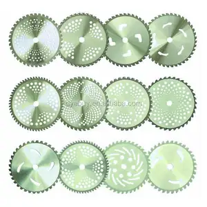 10 Inch 255mm TCT Circular Saw Blade For Cutting Grass With 40 Teeth Alloy Brush Cutter Blade For Grass Trimmer