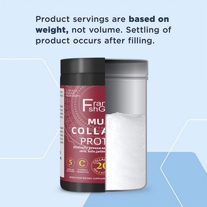 Poudre de protéines de collagène premium avec vitamine 350g, soutient la santé des adultes, complément alimentaire en poudre de protéines de collagène - Product Image 4