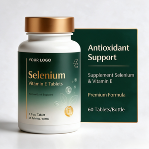 Tabletas de Selenio 60mcg y Vitamina E <span class=keywords><strong>85mg</strong></span> con Fórmula Personalizada, Suplemento Antioxidante de Levadura de Selenio para la Salud Inmunológica, Fabricante OEM - Product Image 4