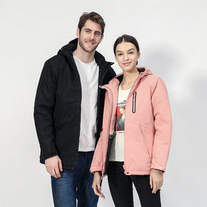 سترة شتوية للرجال قابلة لإعادة الشحن, سترة شتوية للرجال قابلة لإعادة الشحن مزودة بمنفذ USB ، سترة شتوية ساخنة مقاومة للماء ، معاطف تزلج على الجليد ، سترة للرجال ، صيد الأسماك ، التسلق - Product Image 2