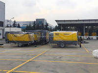 Atlas Copco XRS606 PACE Compresseur d'air diesel portable à vis 9-17bar 130-250psi 628-564cfm 18-16m ³/min Applications extérieures Nouveau