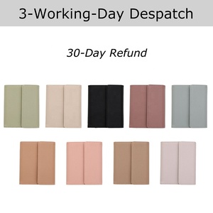 Yihe Meilleure vente A7 portefeuille en cuir de <span class=keywords><strong>litchi</strong></span> souple porte-documents en forme de sac à feuilles volantes avec 9 couleurs prêtes à être expédiées - Product Image 3