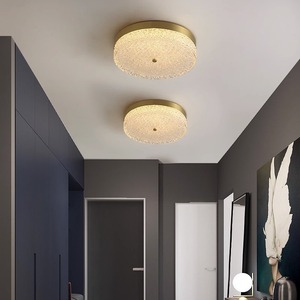 Lámpara de Techo Moderna y Minimalista Nórdica de Acrílico y Cobre para Dormitorio/Estudio/Sala de Estar/Entrada/Balcón/Corredor - Product Image 3