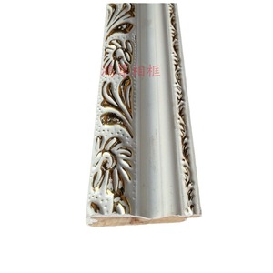 European Style Decorative <b>Frame</b> Strip 306 Platinum Edge Trim Molding Durable Solid Wood Spray Painted - Product Image 3
