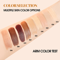Stick correcteur de teint avec pinceau, haute couvrance, hydratant en profondeur, waterproof, illuminateur, marque privée, correcteur de maquillage