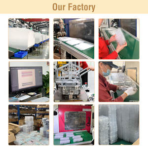 Puntas de Uñas Postizas de Alta Calidad OEM Personalizadas, Media Cubierta, Transparentes, Super Cortas, Almendradas, Francesas, de Gel - Product Image 3