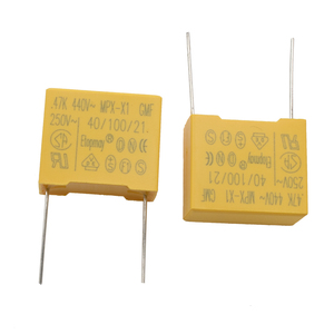 0.33uF 305 VAC 10% ทอ<span class=keywords><strong>ล</strong></span><span class=keywords><strong>ล</strong></span>์ไวส์ 10% ตัวเก็บประจุแบบฟิล์มชนิดกล่อง P=15 มม. ตัวเก็บประจุ X2 - Product Image 4