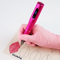 Le plus récent 2 en 1 sans fil maquillage Permanent Machine à tatouer numérique Microshading stylo batterie de secours Ombre sourcils Machine